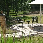 Natural Stone, Curved Patio