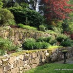 Terraced wall gardens